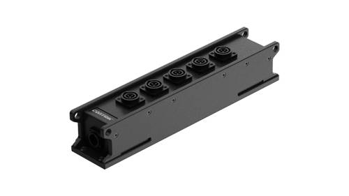 Contrik 1035598 1-piece Socket splitter Black