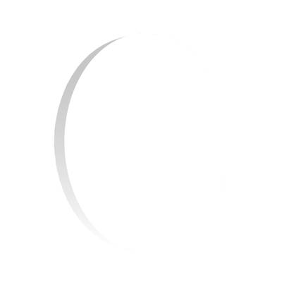 The image shows a simple oval 3D object with a shadow effect on the left side, appearing to hover in mid-air.