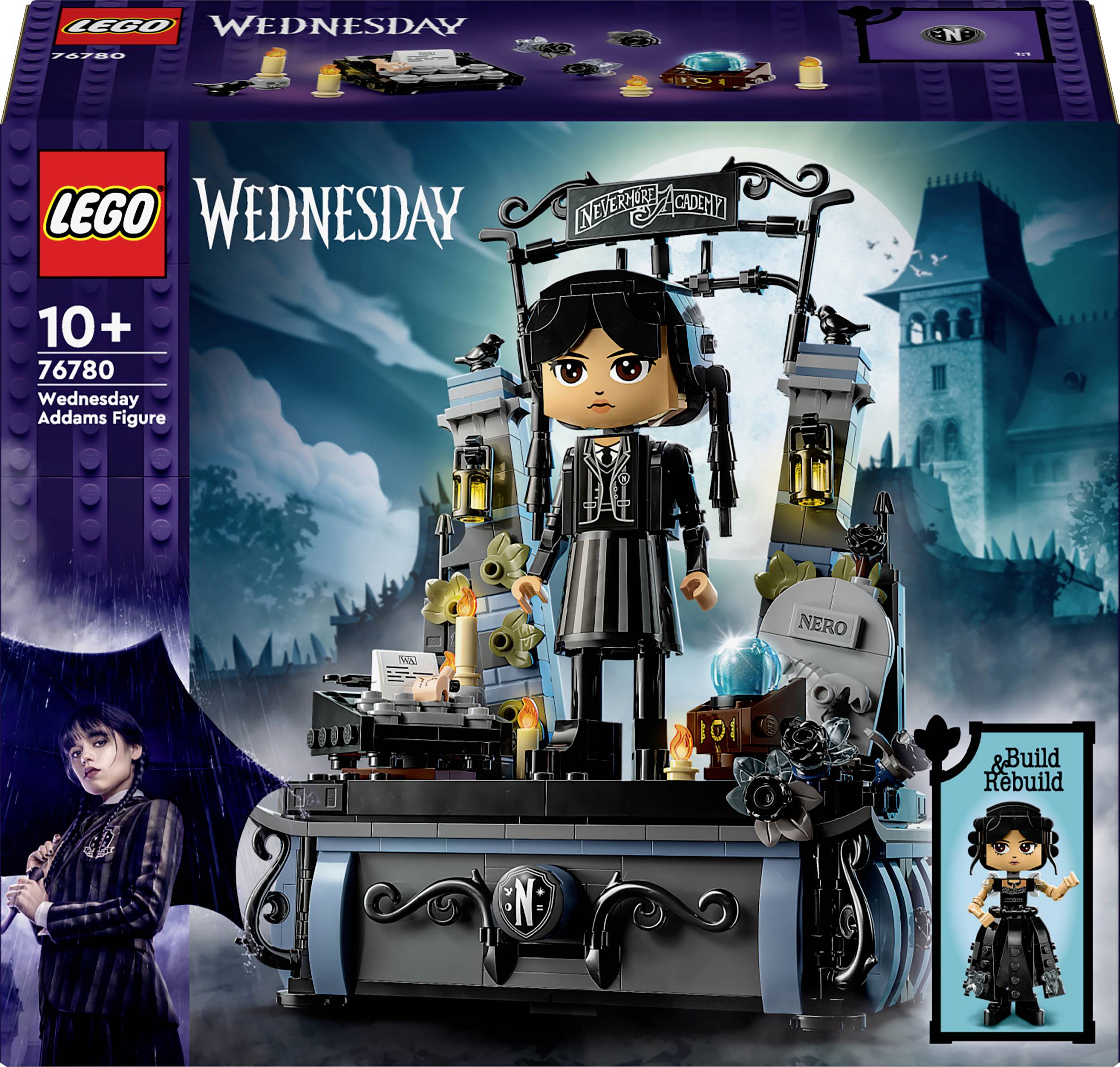 76780 LEGO® Wednesday Wednesday Addams design figure