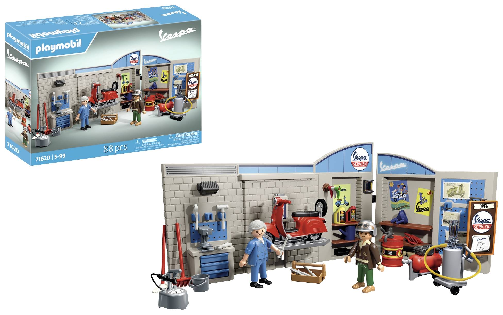 Buy Playmobil® 60-PC Vespa workshop 71620 | Conrad Electronic