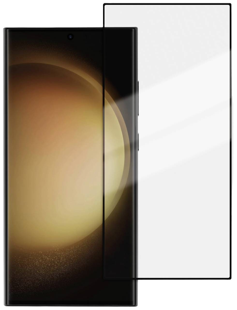 Vivanco 2.5DGLASVVSGS24U Glass screen protector Samsung Galaxy S24 Ultra 1 pc(s) Anti-fingerprint, Scratch-proof 64074