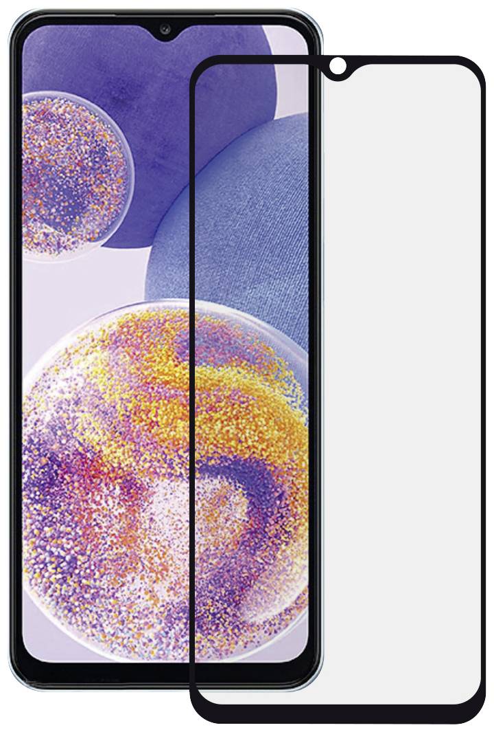 Image of Vivanco 2.5DGLASVVSGA23 Glass screen protector Samsung Galaxy A23 1 pc(s) Anti-fingerprint, Scratch-proof 63206