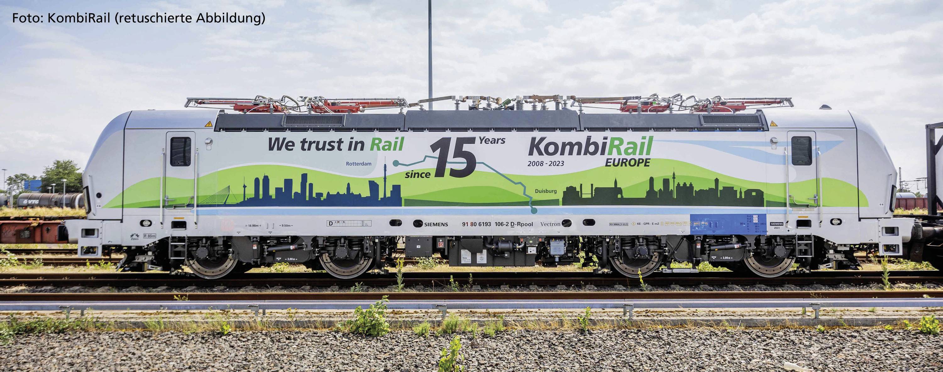 Image of Piko H0 21639 H0 E- Loc BR 193 of combi-rail