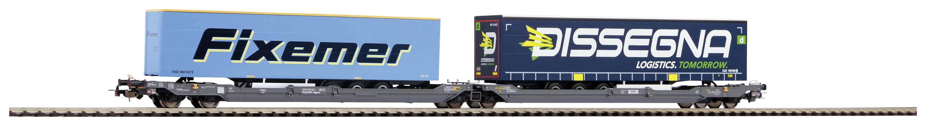 Image of Piko H0 24605 H0 Pocket wagon T3000e of HUPAC