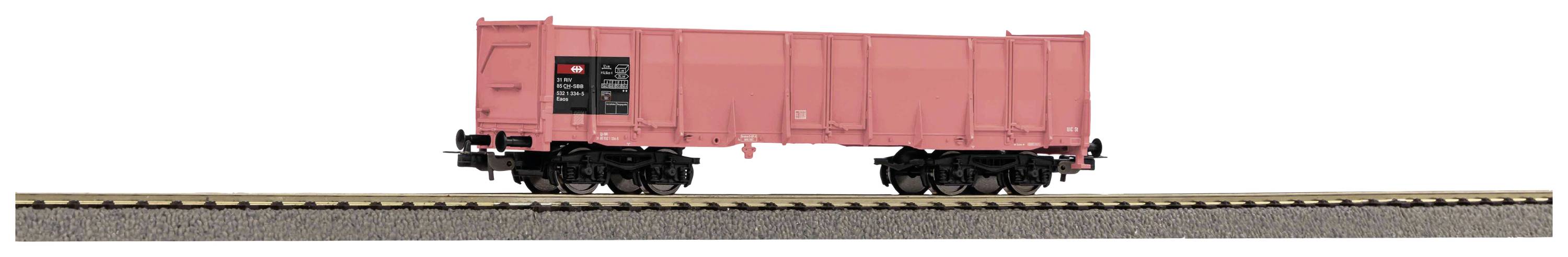 Piko H0 27710 H0 High-floor wagon Eaos pink of SBB