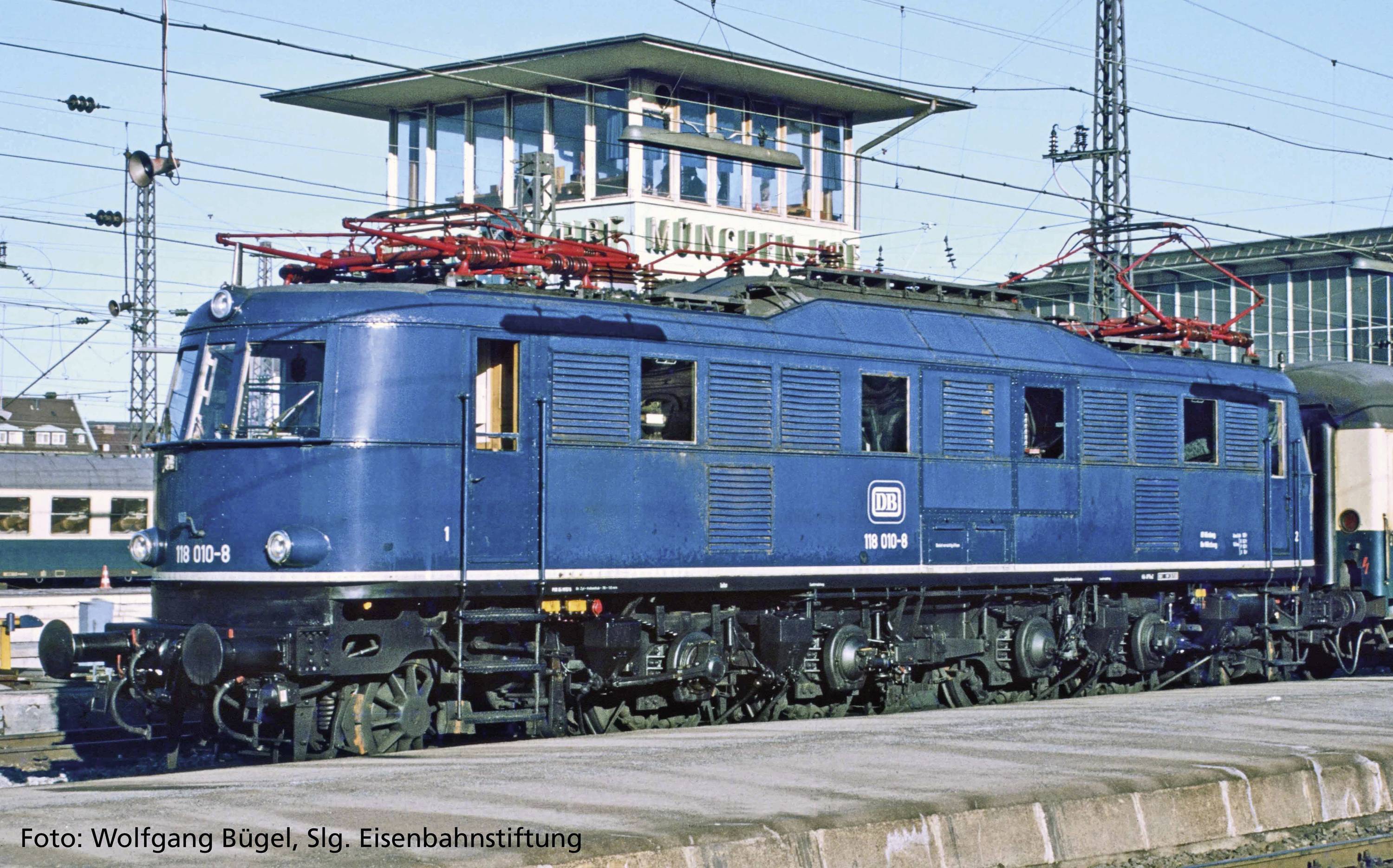 Piko N 40310 H0 E- Loc BR 118 of the DB