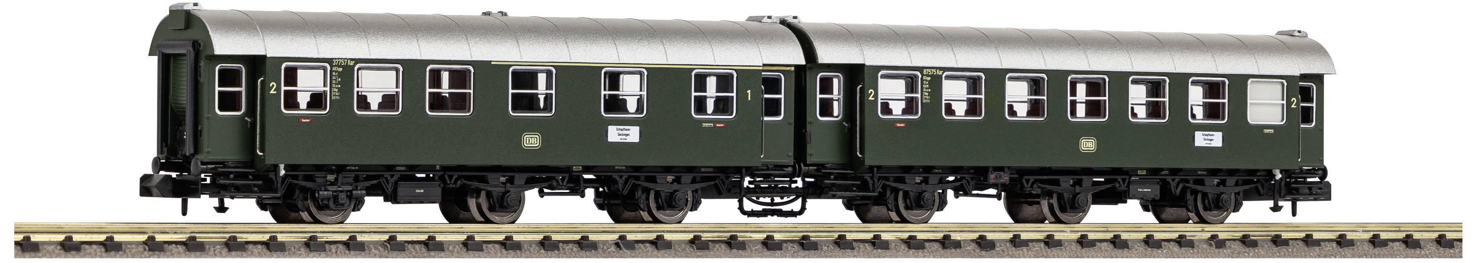 Piko N 40760 N 2er-Set arch retrofitting wagon AB3yg & B3yg of DB AB3yg & B3yg