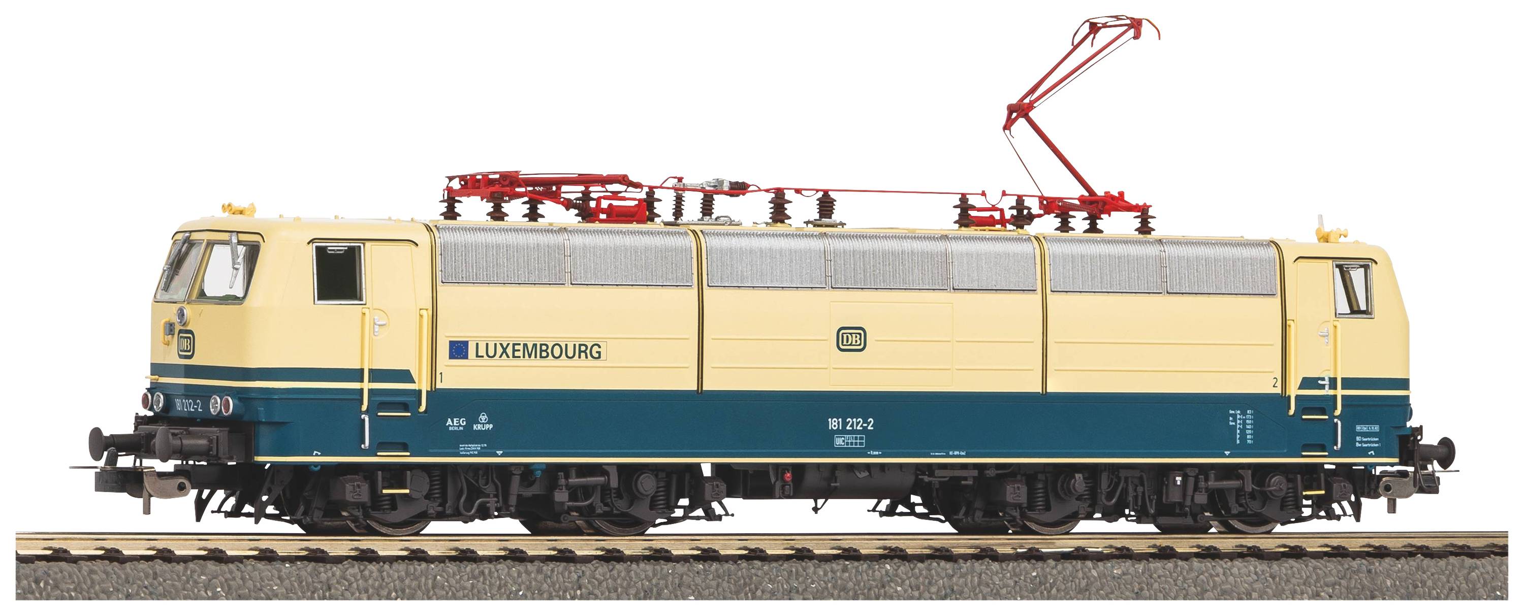 Piko H0 51977 H0 E- Loc BR 181.2 Luxembourg of the DB