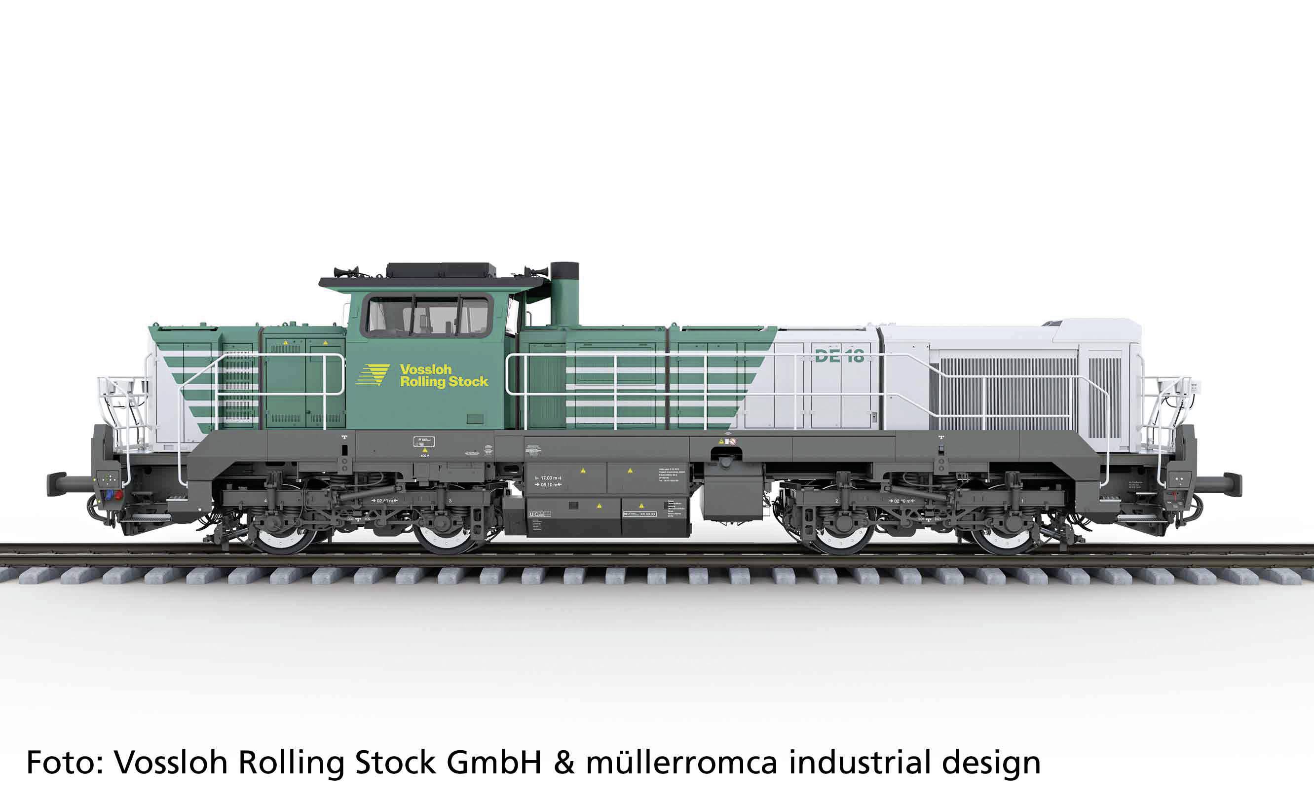 Piko H0 52360 H0 Diesel locomotive DE18 from Vossloh Rolling Stock