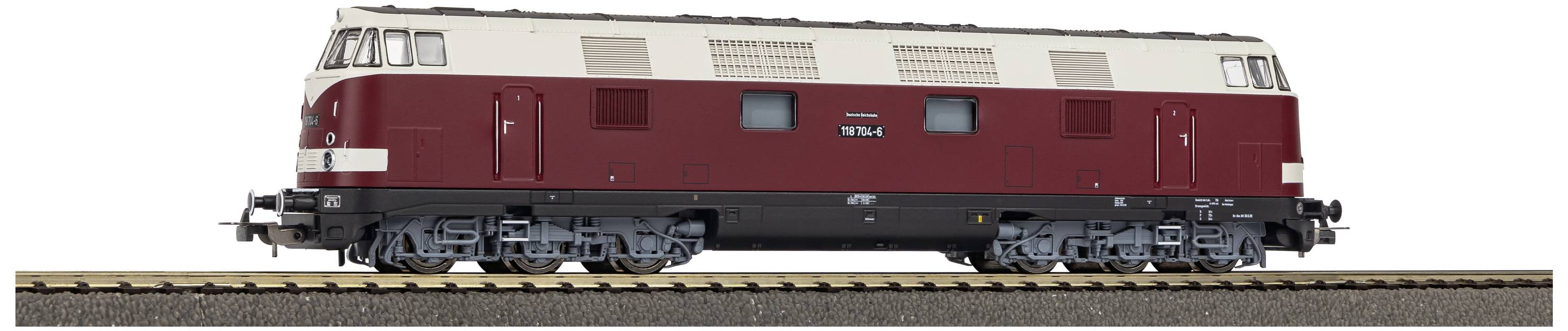 Image of Piko H0 52950 H0 Diesel locomotive BR 118 5-8 Saving paint of DR