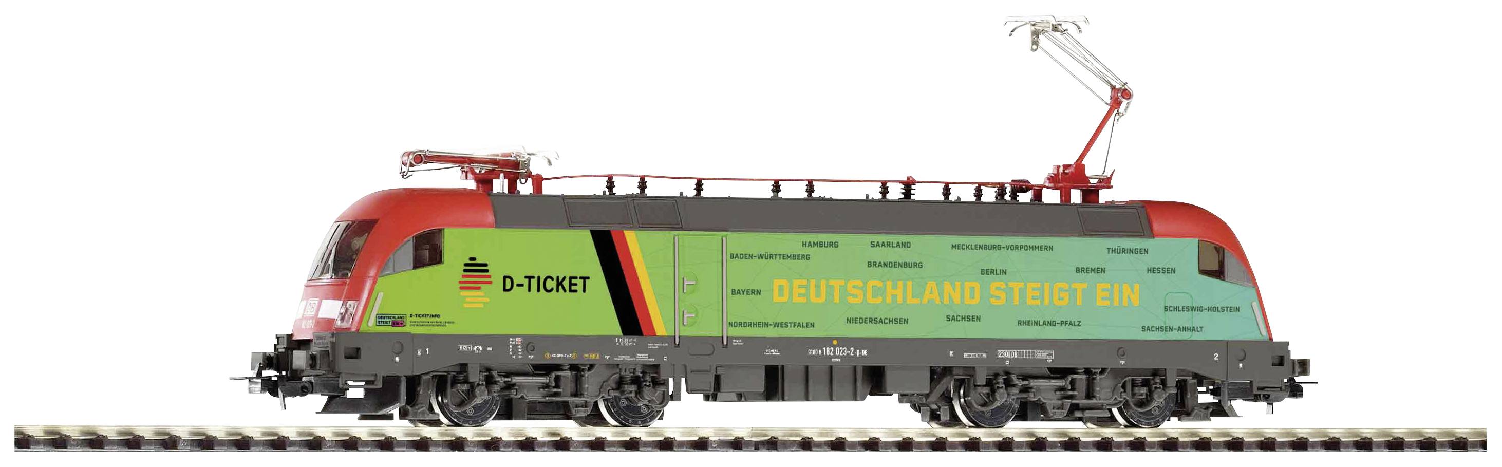 Image of Piko H0 57927 H0 E-Loc Taurus Germany-Ticket of German Railways Inc.
