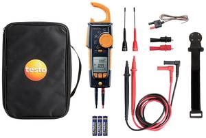 testo 770-3 Clamp meter  Digital  CAT III 1000 V, CAT IV 600 V Display (counts): 6000