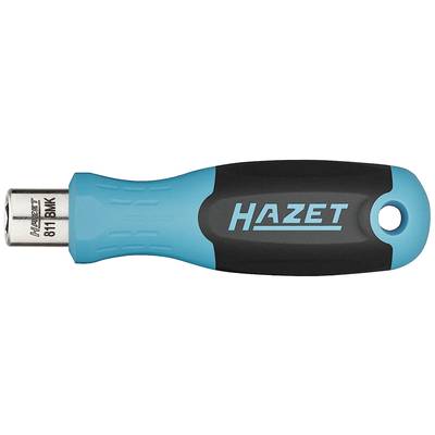 A blue screwdriver handle with a black insert, with the inscription 'HAZET 811 BMK' on the metal head.