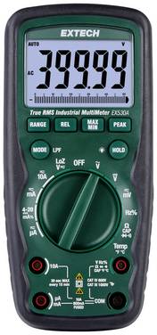 Extech Extech EX530A Handheld multimeter  Digital Capacitance testing, Waterproof (IP67), LoZ CAT IV 600 V Display (counts): 50000