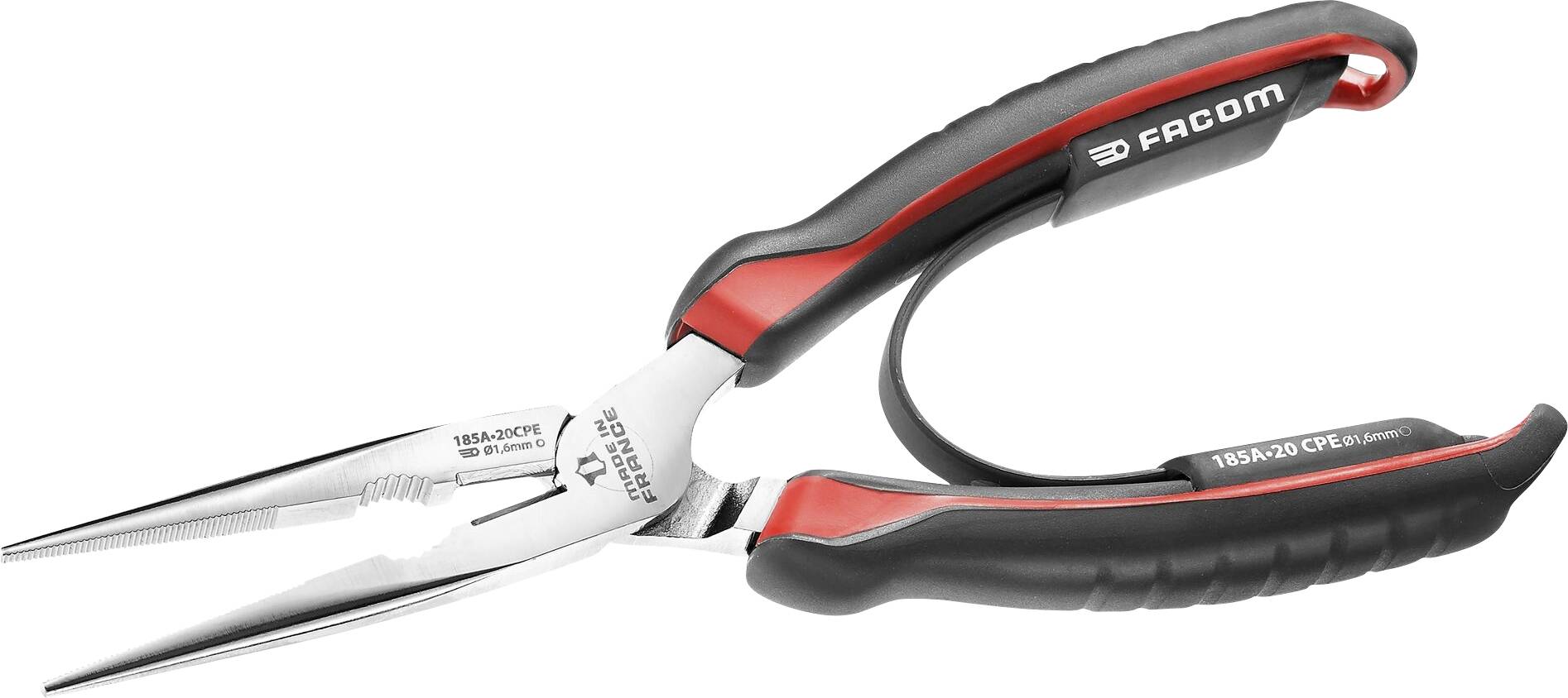 Facom 185A.20CPE Round nose pliers 200 mm