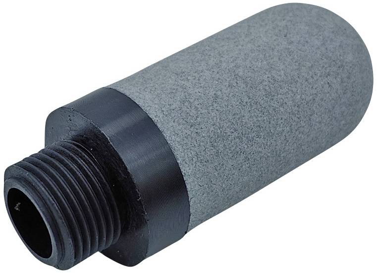 TRU COMPONENTS Muffler TC-12770312 External thread G3/8 6 bar Plastic 1 pc(s)