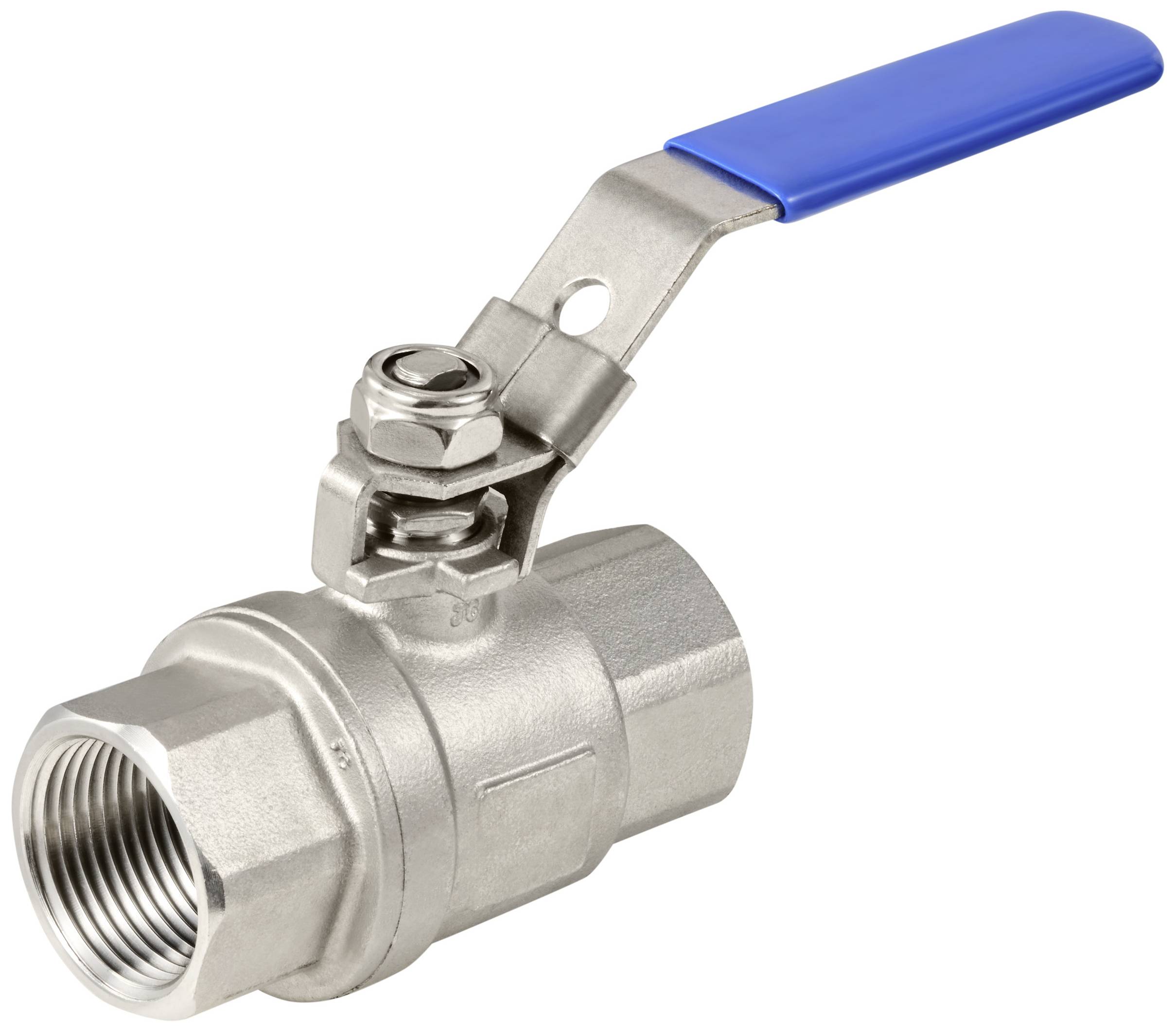 TRU COMPONENTS TC-2PC-DN25-316 TC-12770356 Ball valve Internal thread: G1 64 bar (max) 1 pc(s)