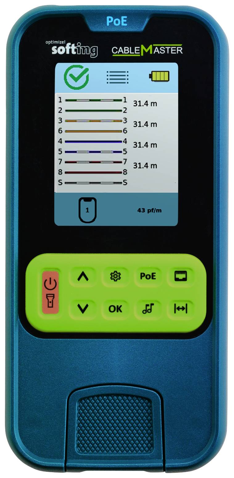 Cable meter 226102 Softing CMPOE Networks