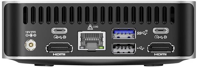 GEEKOM Mini PC A8 AMD Ryzen 7 8845HS 32 GB RAM 1 TB SSD AMD Graphics 780M Win 11 Pro A8-2