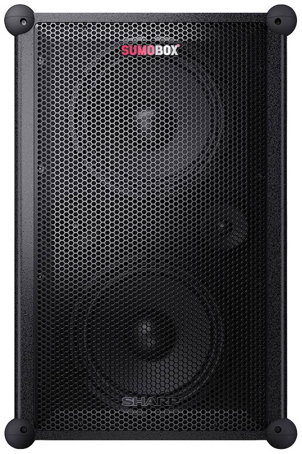 Sharp CP-LS200 SumoBox Pro: Bluetooth speaker Aux, USB Black