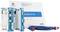 A Codesys 3 licence document next to two blue electronic devices and a blue Ethernet cable.