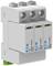 A white, three-pole surge protection device with three green terminals and an Eaton brand label on the front.