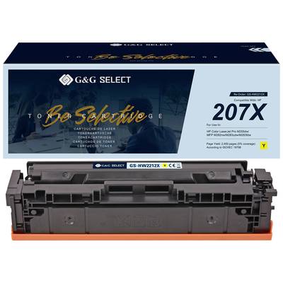 G&G Toner replaced HP 207X Compatible Yellow W2212X(207X) GS-HW2212X(207X)