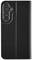 Black smartphone case with an opening for three camera lenses and flash on the back.