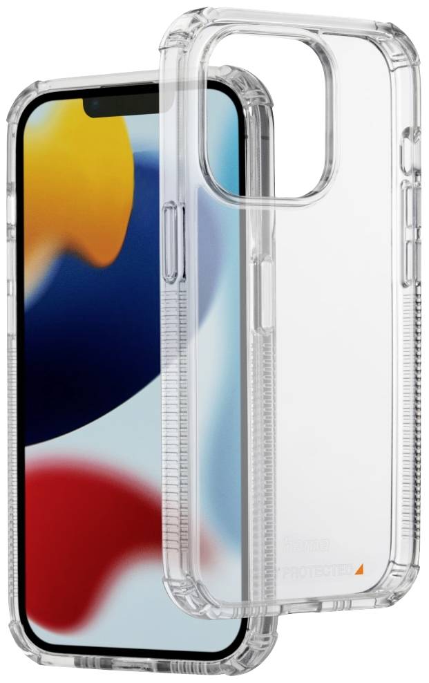 Hama Back cover Apple iPhone 13 Pro Transparent Shockproof, Inductive charging 00138178