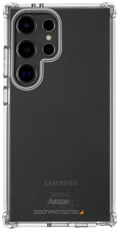 Hama Back cover Samsung Galaxy S24 Ultra Transparent Shockproof, Inductive charging 00136092