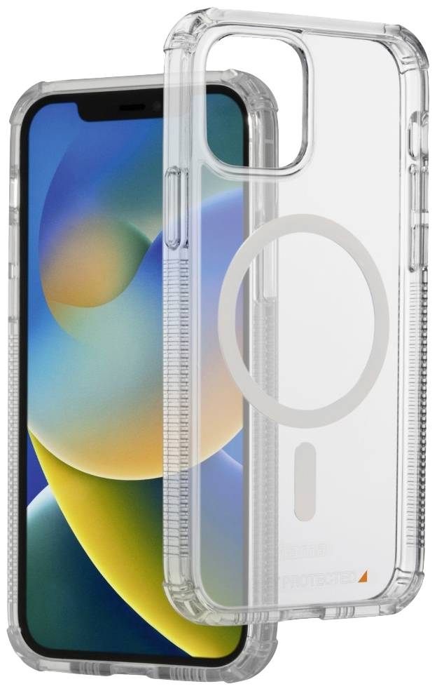 Hama Back cover Apple iPhone 12, iPhone 12 Pro Transparent MagSafe compatibility, Inductive charging 00138183