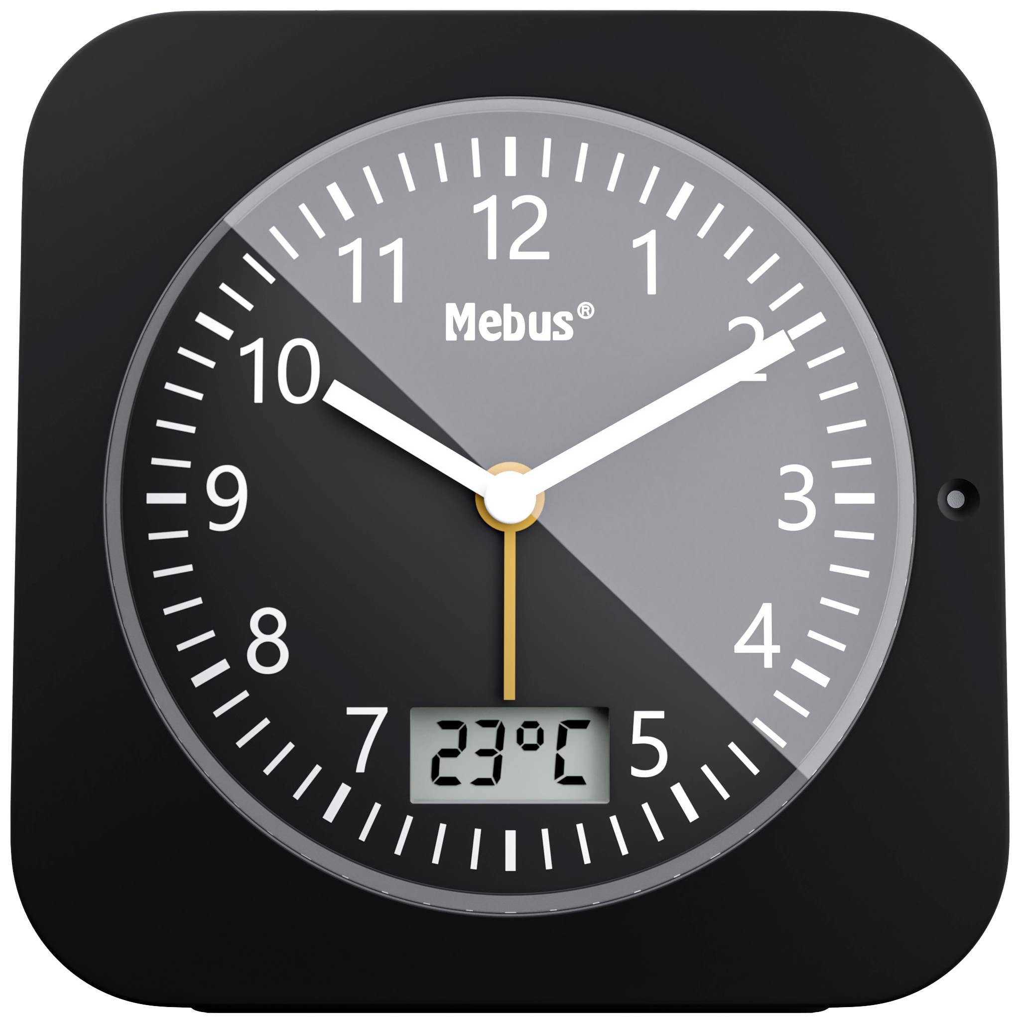 Mebus 25609 Radio Alarm clock Black