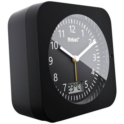 Buy Mebus 25609 Radio Alarm clock Black | Conrad Electronic