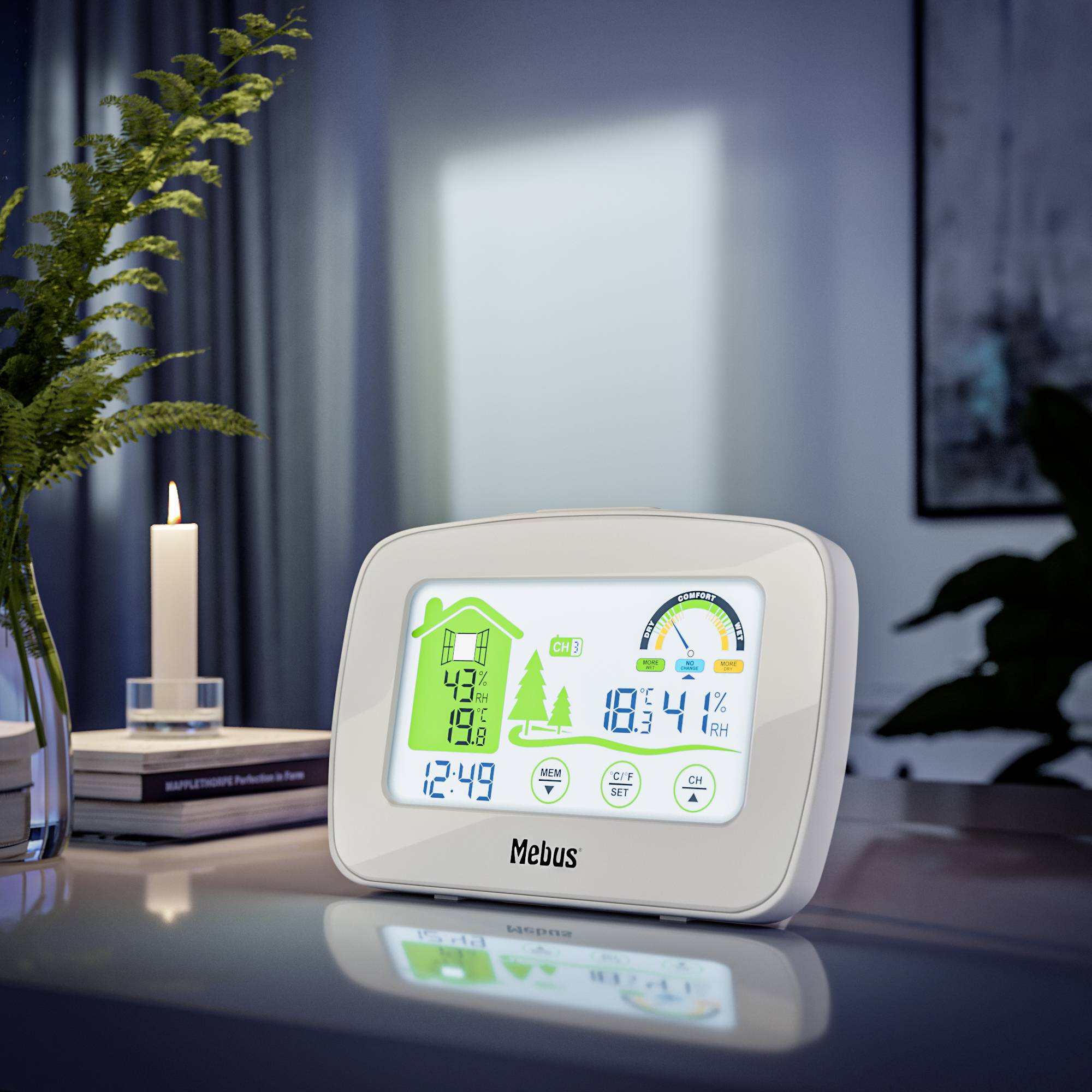 Mebus 11038 11038 Wireless digital weather station