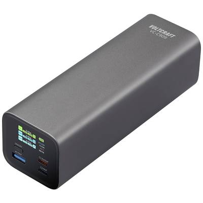 An electronic device with a screen displays various charging parameters, including voltage and current.