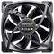A black computer fan by Montéch with RGB lighting, model number AX-141600-BFRGB.