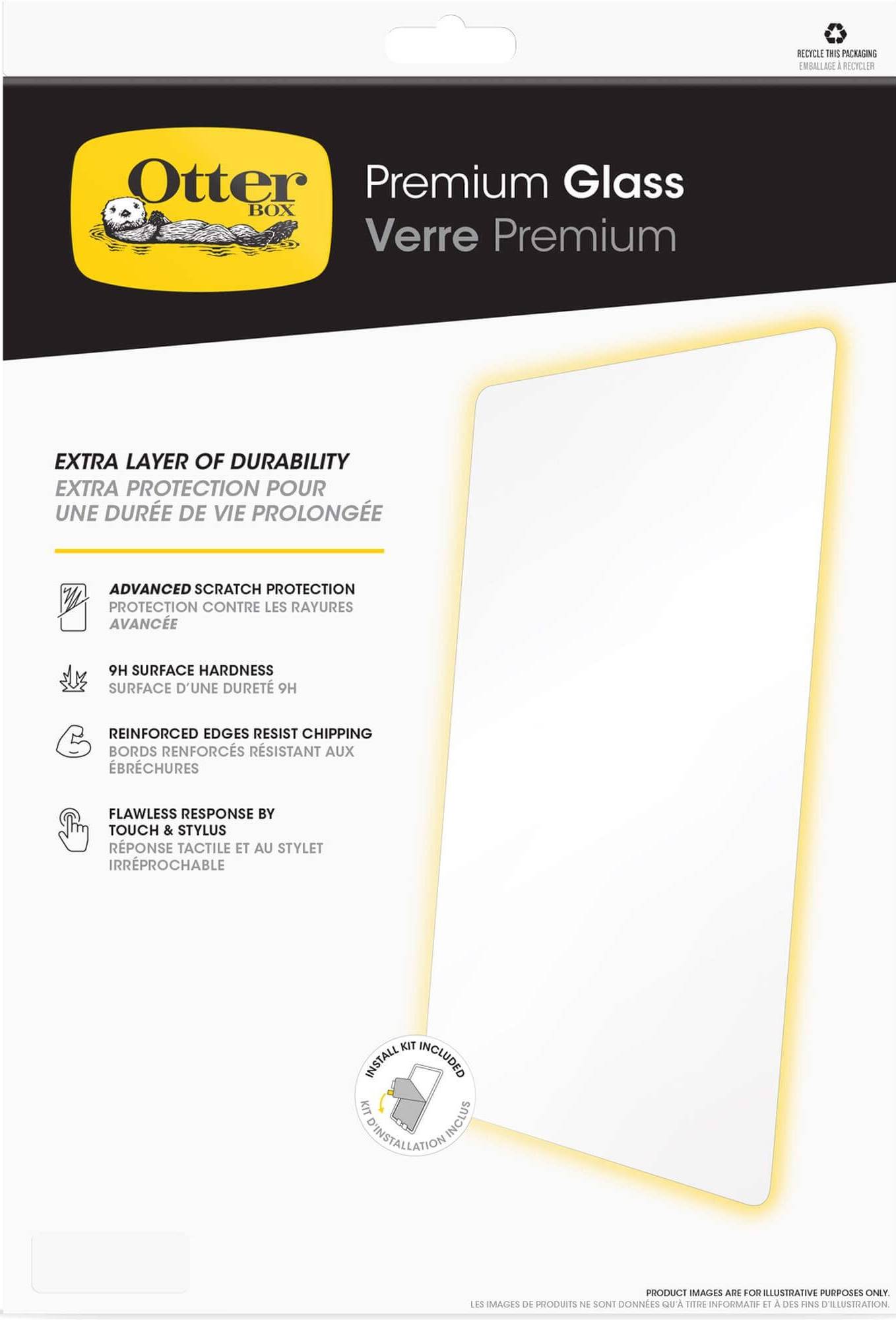 Image of Otterbox Premium Glass Anti-Microbial Glass screen protector Apple iPad Air 13 (M2, 2024) 1 pc(s) antibacterical, Scratch-proof, Anti-fingerprint 77-95292