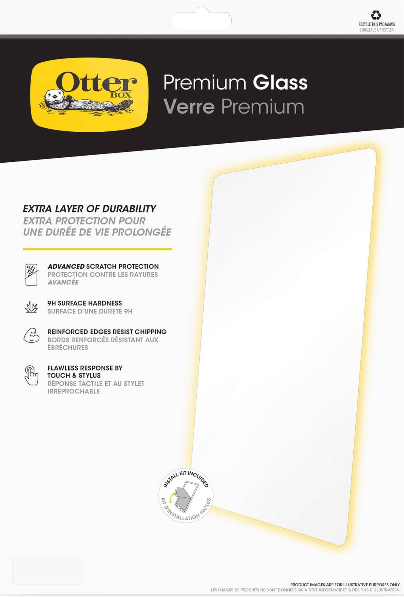 Otterbox Premium Glass Anti-Microbial Glass screen protector Apple IPad Air 11 (M2, 2024), IPad Air 11 (M3, 2025) 1 pc(s) antibacterical, Scratch-proof,