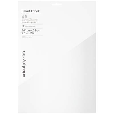 Cricut Smart Vinyl Removable Joy Xtra Film set Cutting width 33 cm White