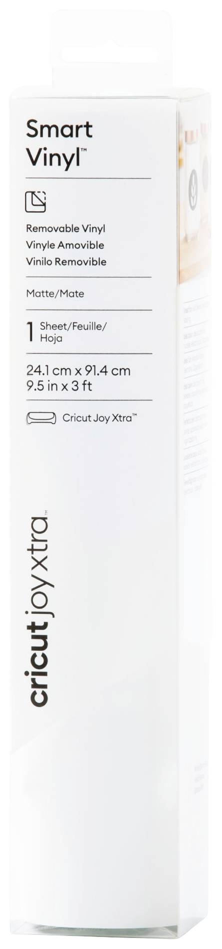 Image of Cricut Smart Vinyl Removable Joy Xtra Film Cutting width 91.4 cm White