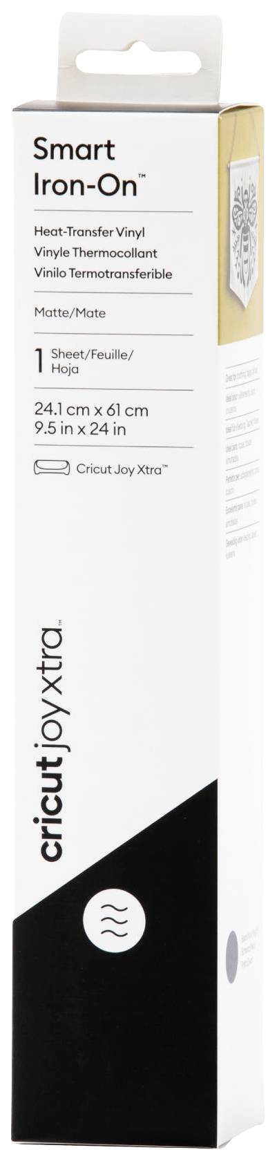 Cricut Smart Iron-On Joy Xtra Film Cutting width 60.9 cm Black