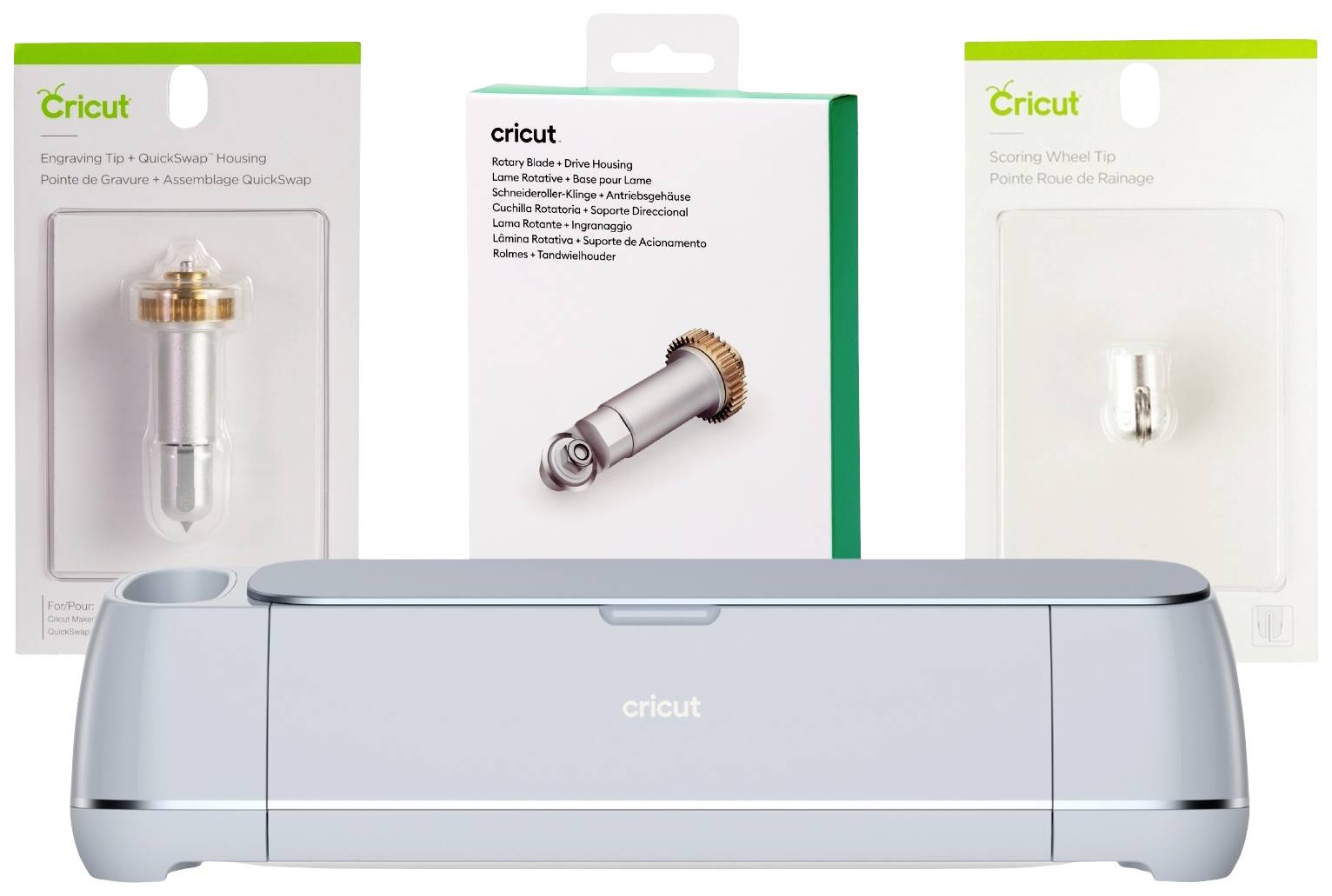 Cricut Maker 3 & Essential Tools Bundle Cutting plotter design set