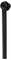 A black plastic cable tie with corrugations and a locking mechanism at one end.