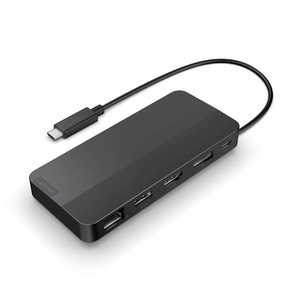 Lenovo USB-C® docking station USB-C Dual Display Travel Dock Compatible with (brand): Lenovo USB-C® powered