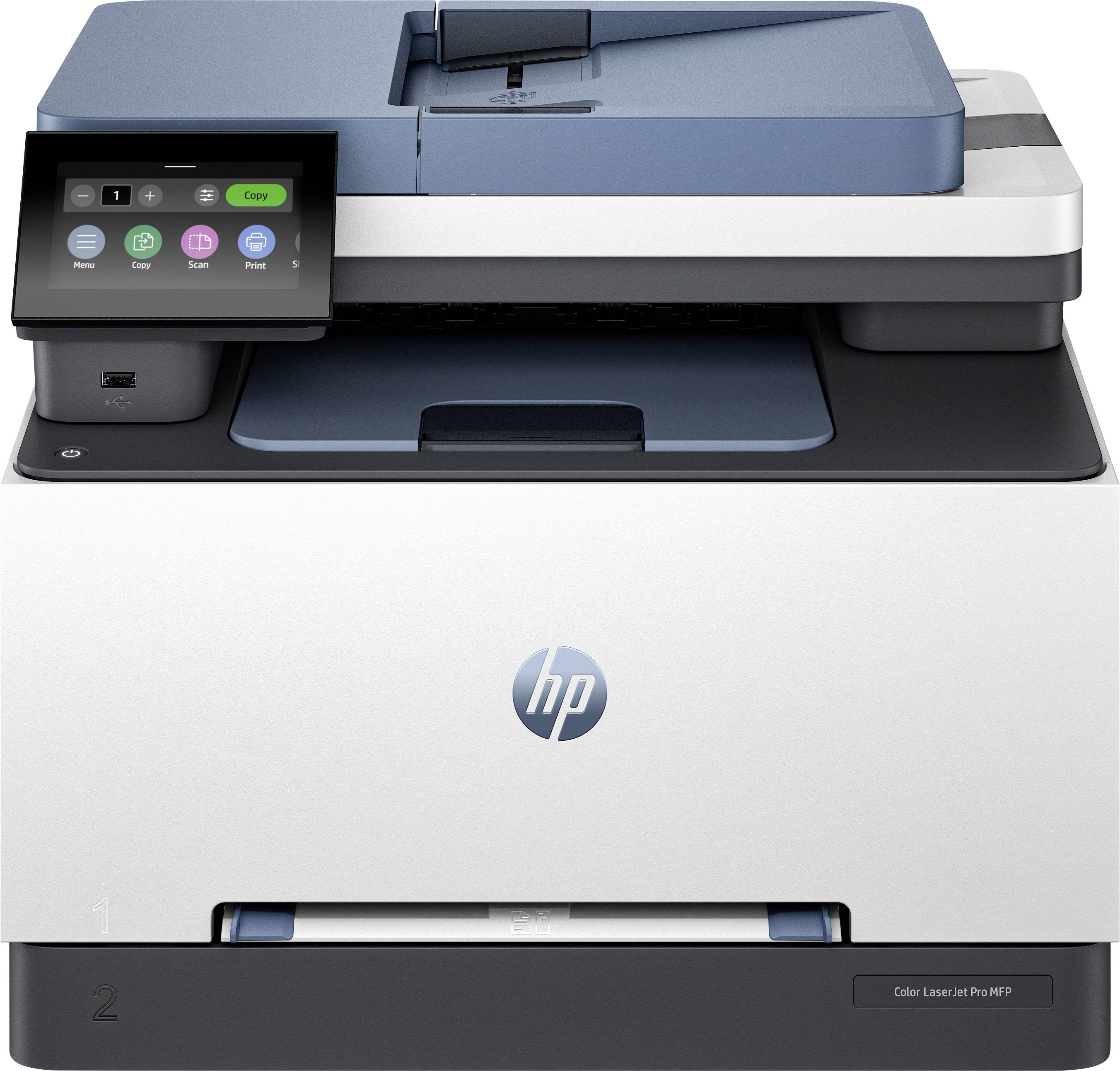 HP Color LaserJet Pro MFP 3302fdwg Multifunction printer Laser Colour A4 Printer, scanner, copier, fax Wi-Fi, USB, LAN, Duplex, ADF