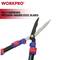 'WORKPRO' Hedge Trimmer with fully hardened, precision-ground steel blades. Suitable for precise gardening work.
