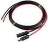 Sygonix SY-6408050 Solarstecker auf offenes Ende Solar cable 6 mm² Cable length 3 m