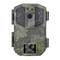 Hunting or surveillance camera in camouflage design with multiple sensors and lens on the front.