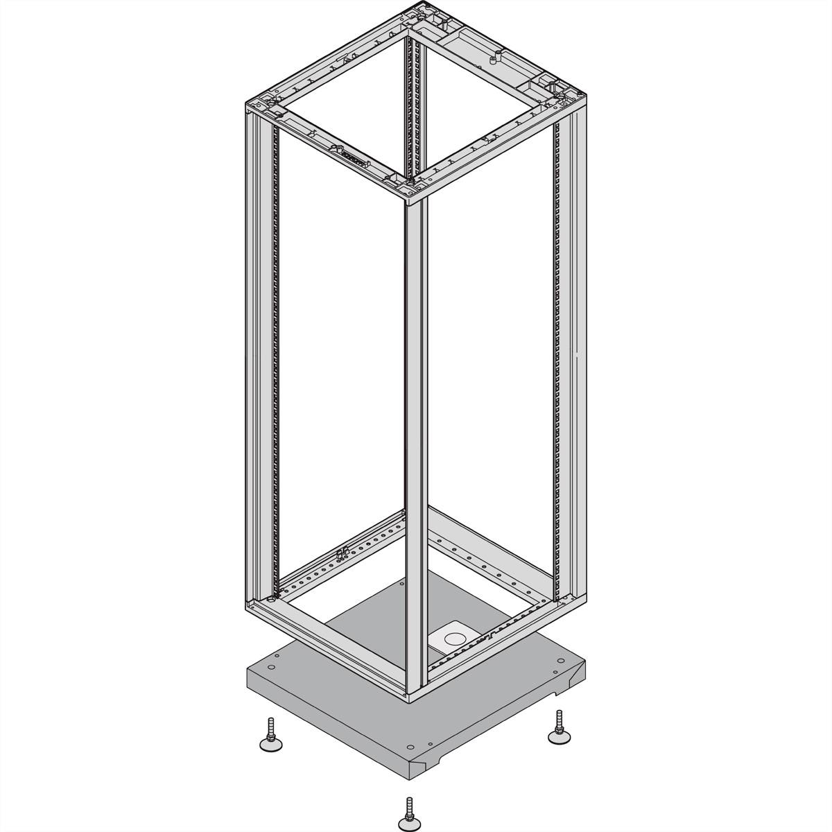 nVent SCHROFF 27230080 19 inch Server rack cabinet socket