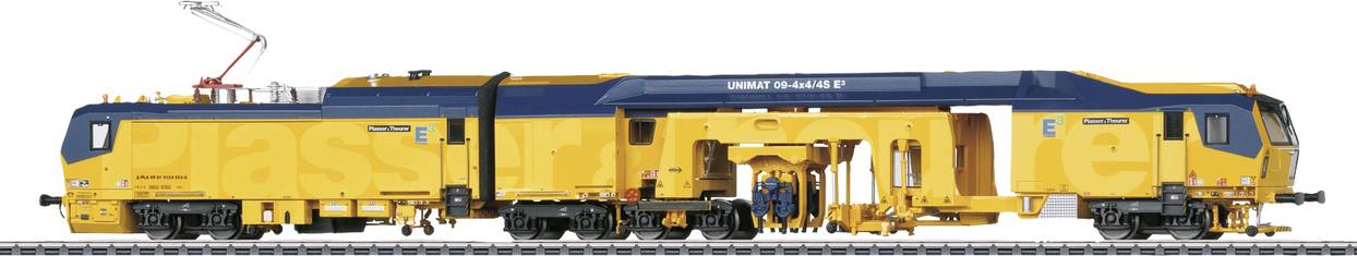 Kibri 26700 H0 Unimat 09-4x4/4S E³ Tamping machine of P & T